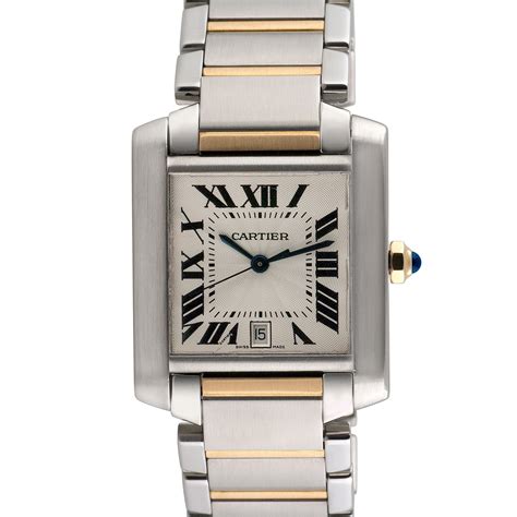 cartier tank vintage men|pre owned cartier tank francaise.